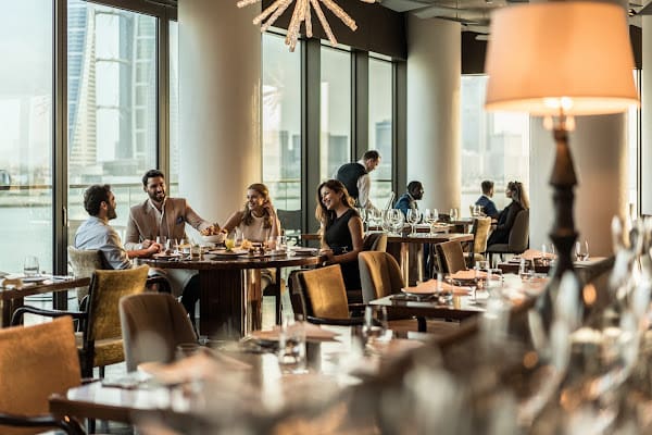 CUT by Wolfgang Puck, Lounge in adliya exhibition road