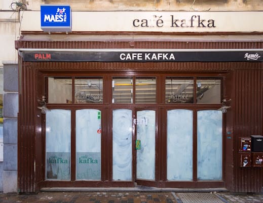 Cafe Kafka Bar in Rue d'Aerschot / Gare du Nord, Brussels
