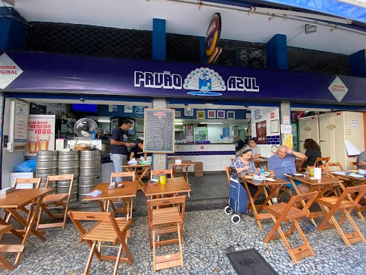 Pavão Azul, Bar in copacabana