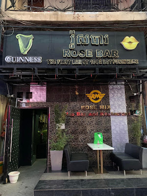 Rose Bar Bar in Street 104, Phnom Penh