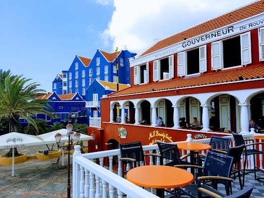 Iguana Cafe Bar in Punda, Willemstad