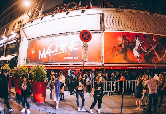 La Machine du Moulin Rouge, Discoteca in Pigalle, Paris