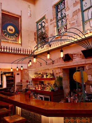 Sinagogi Cocktail Bar Lounge in Chania Old Town, Crete