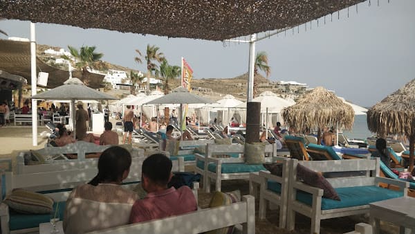 Paradise Club Bar in Paradise Beach, Mykonos