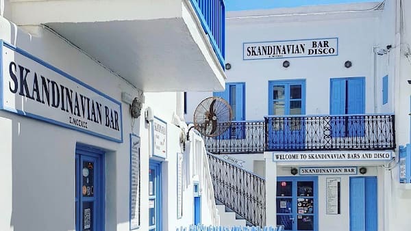 Skandinavian Bar Bar in Mykonos Town, Mykonos