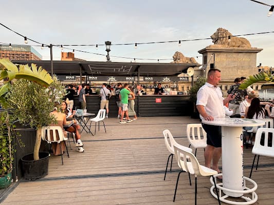 Pontoon Bar in District V, Budapest