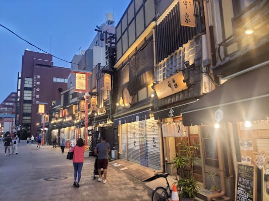 Hoppy Street Minowa Bar in Yoshiwara, Tokyo