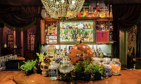 Alchemikas Bar in Old Town, Vilnius