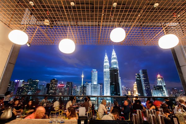Troika Sky Bar, Rooftop in klcc ampang