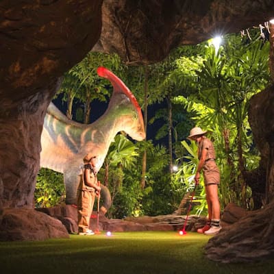 Dino Park Mini Golf Bar in Kata Beach, Phuket