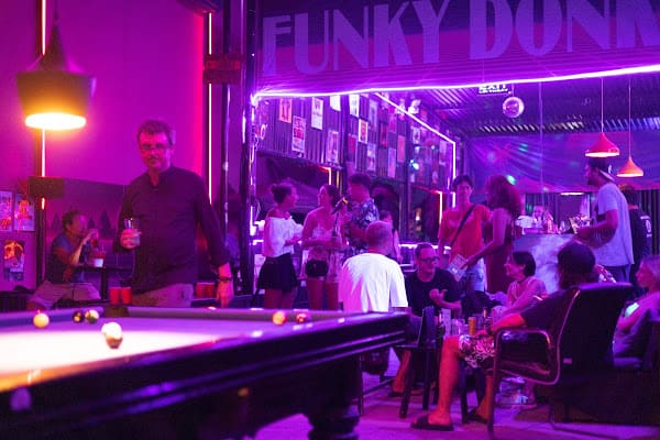 Funky Donkey Bar in An Thuong, Da Nang