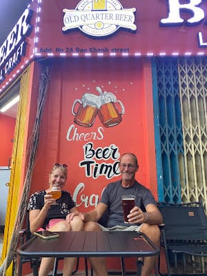 Bia Craft Bar in Ta Hien Street, Hanoi