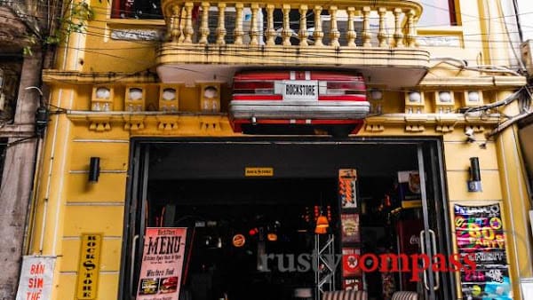 Rockstore Bar Bar in Ta Hien Street, Hanoi